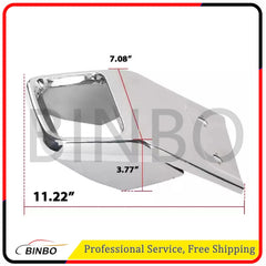1 Pair Silver Rear Bumper Trim For Land Rover Range Rover Evoque 2010-2018 07FC0E-D4 - KOEEK