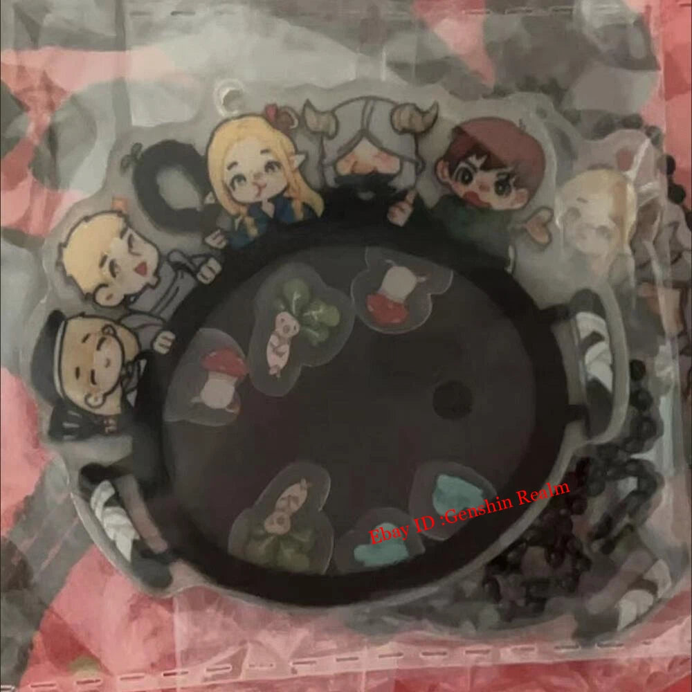 Anime Delicious in Dungeon Marcille Acrylic Keychain Backpack Pendant Gift 07FC0E-D4 - KOEEK