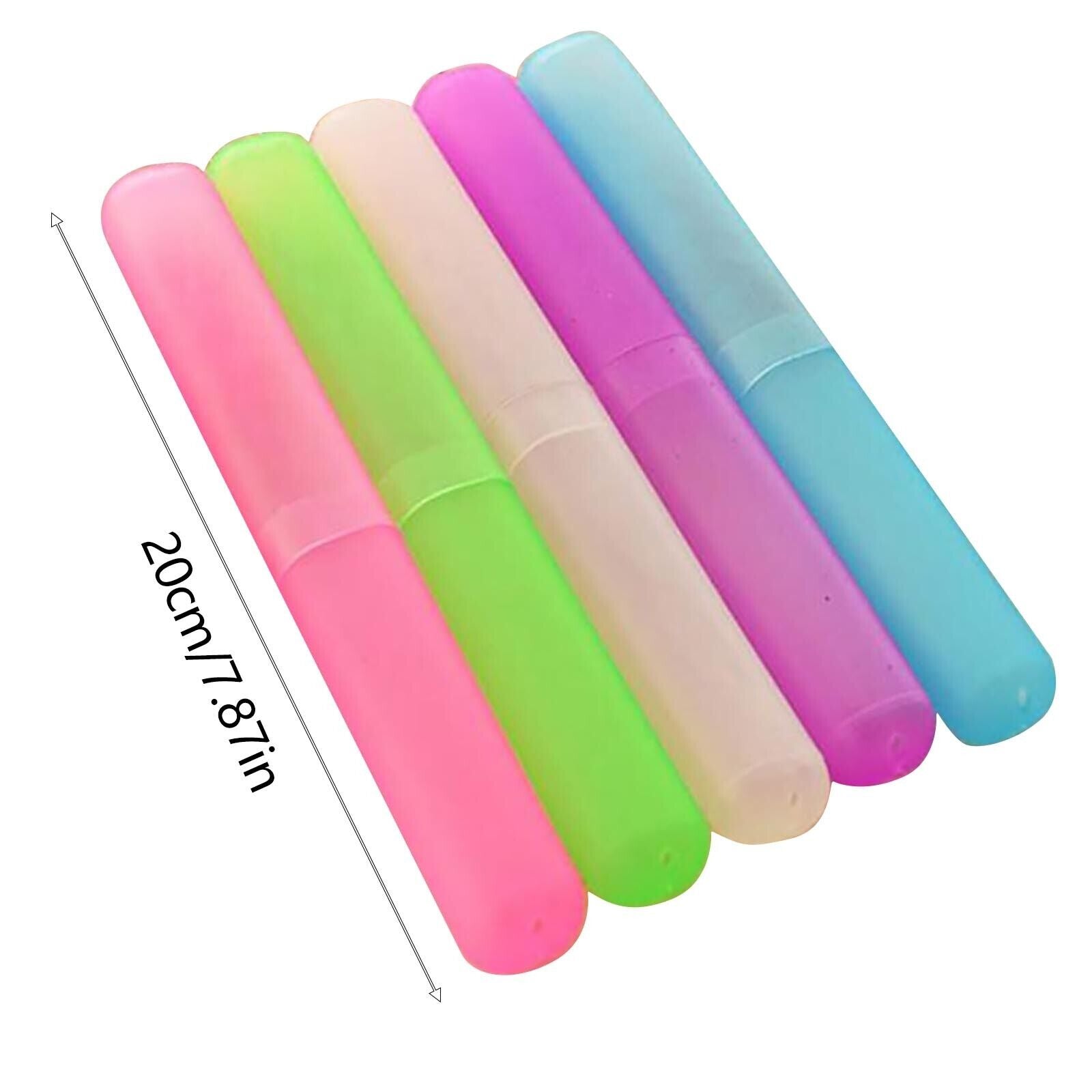 new 5Pcs/set Toothbrush Headgear Colorful Portable Tooth brush Cover Tooth Brush koeek - KOEEK