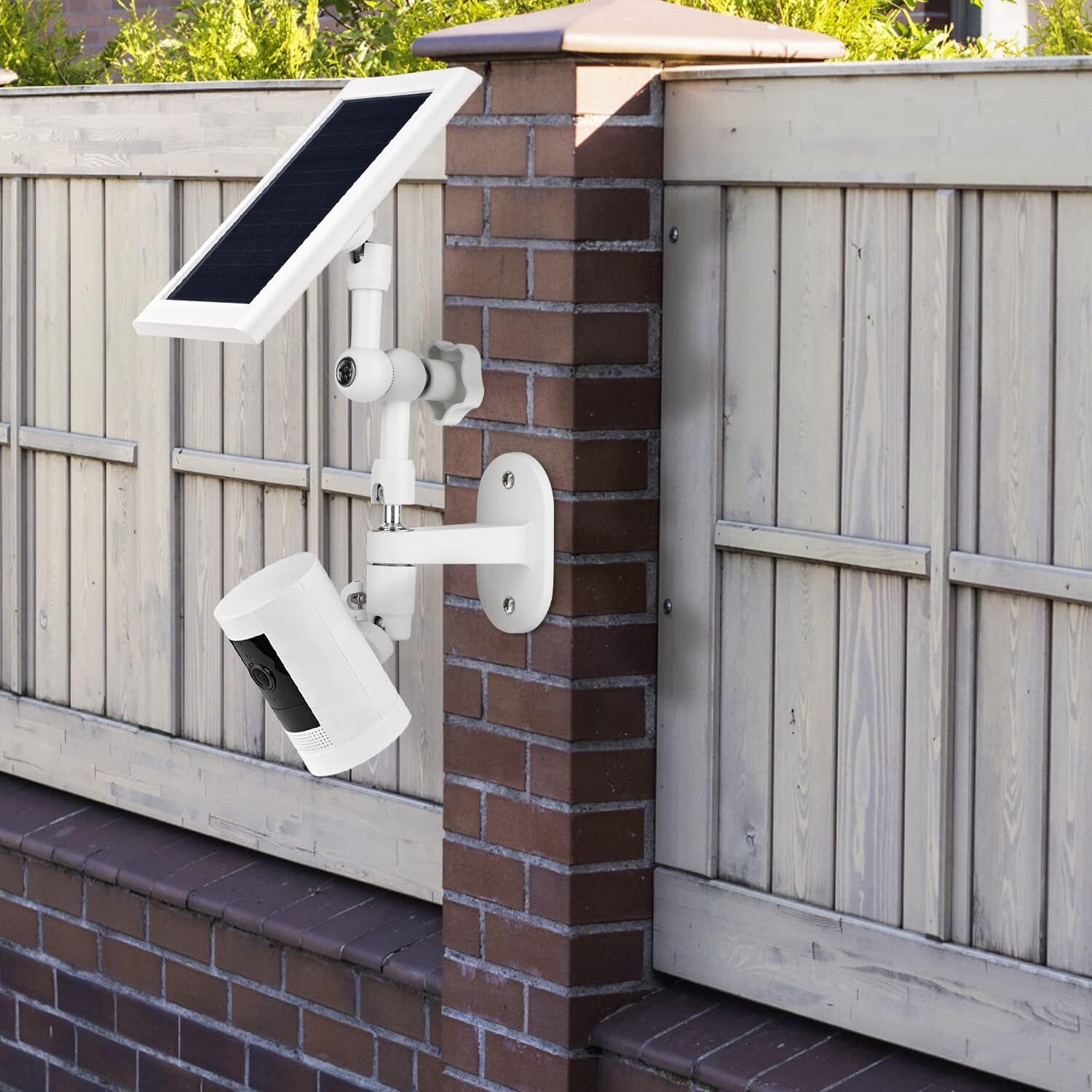 new 2-in-1 Wall Mount for Ring Solar Panel, Stick Up Cam Battery, Spotlight Cam...