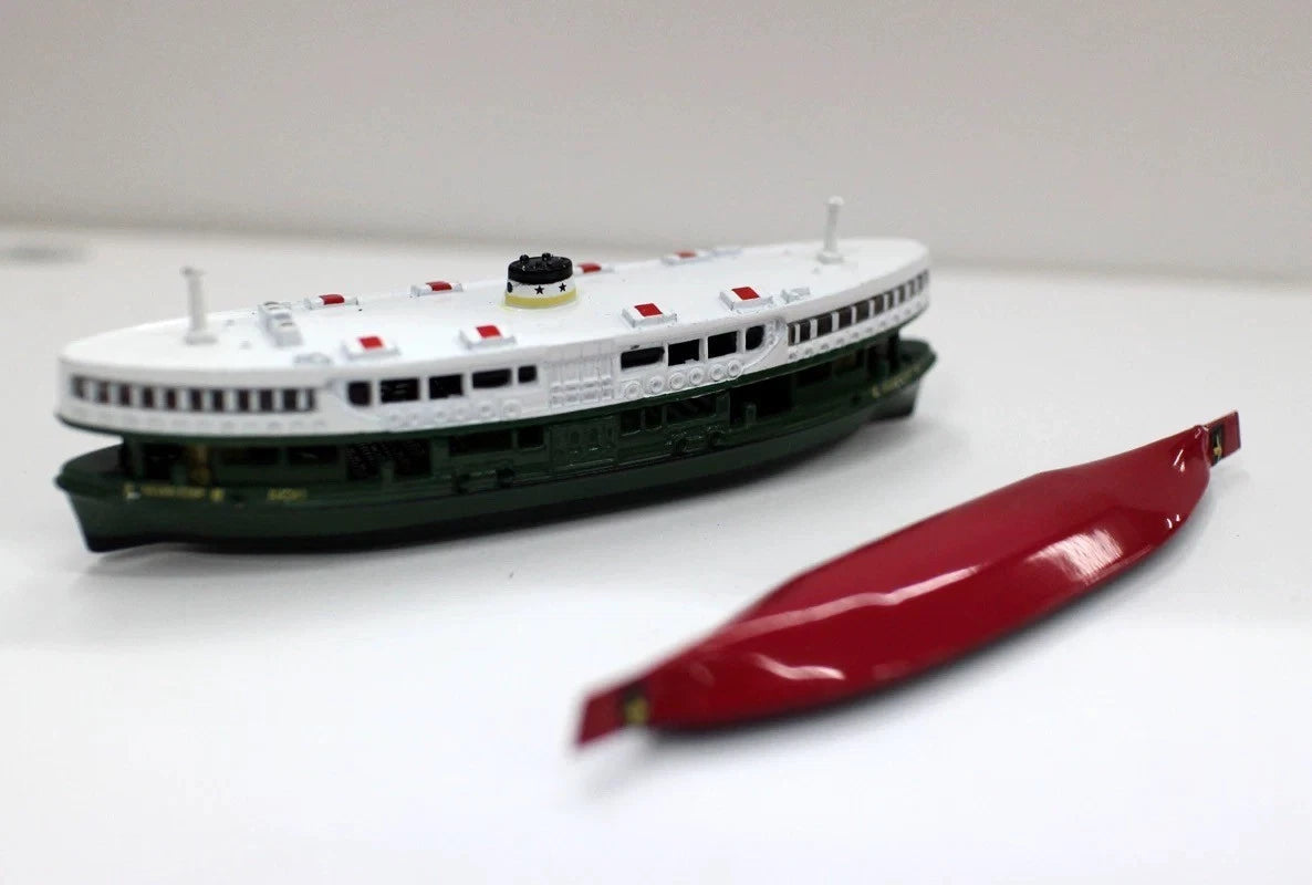 1/43 Hong Kong Star Ferry Silver Star Diecast Ship Model Nostalgic Collectible 07FC0E-D4 - KOEEK