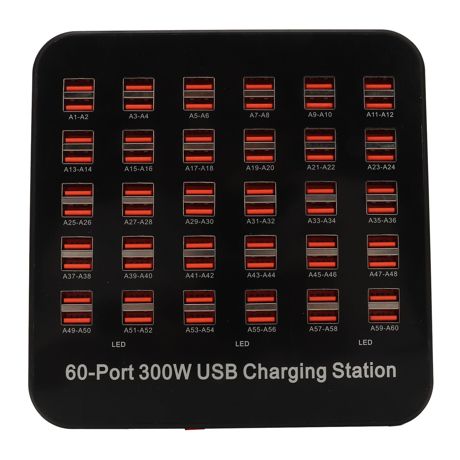 new 60 Ports 300W USB Charger Station Multiport USB Charging Station Dock With Over koeek - KOEEK