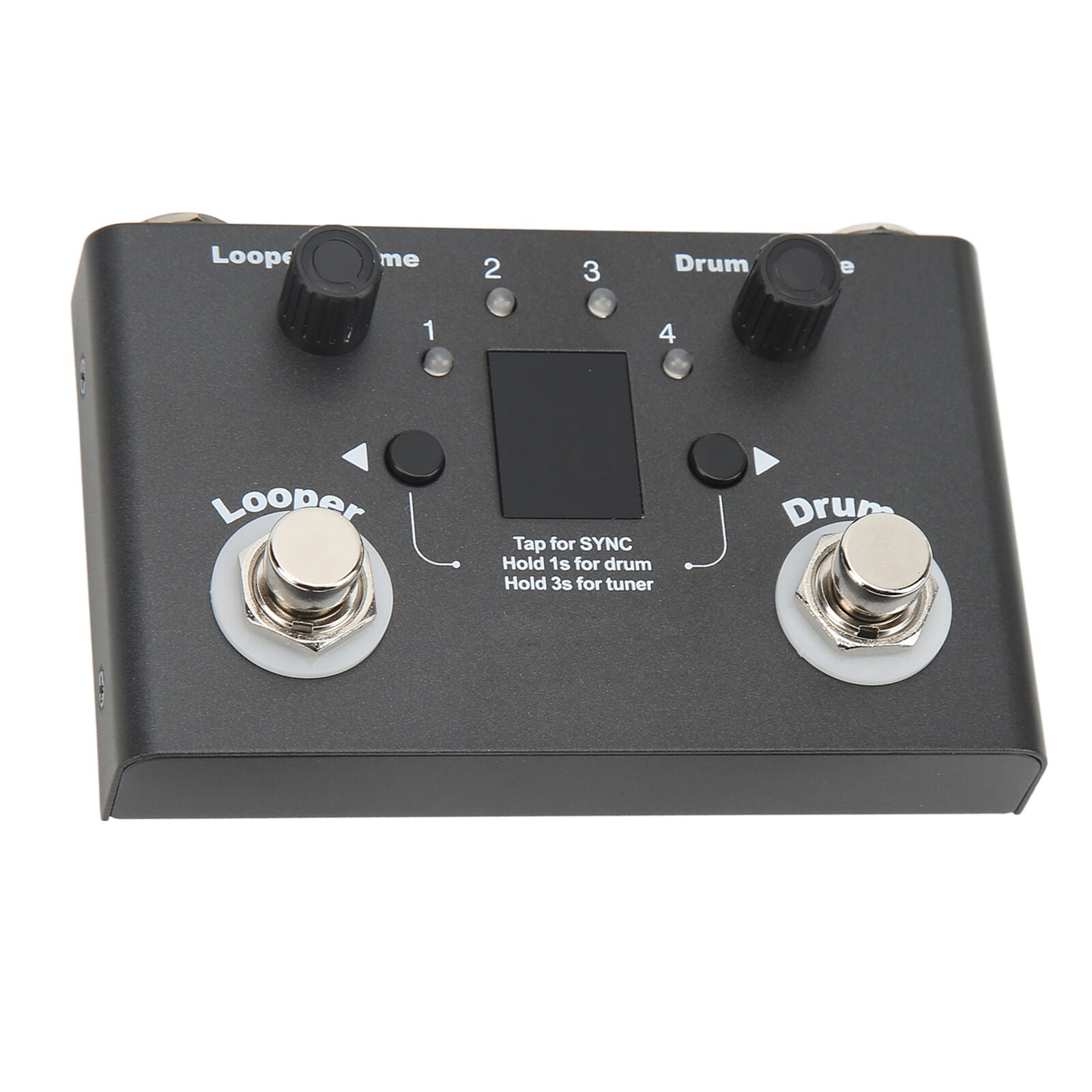 ny Drum Looper Pedal 4 Lagringssted 11 minutter Opptakstid Pedal Tuner