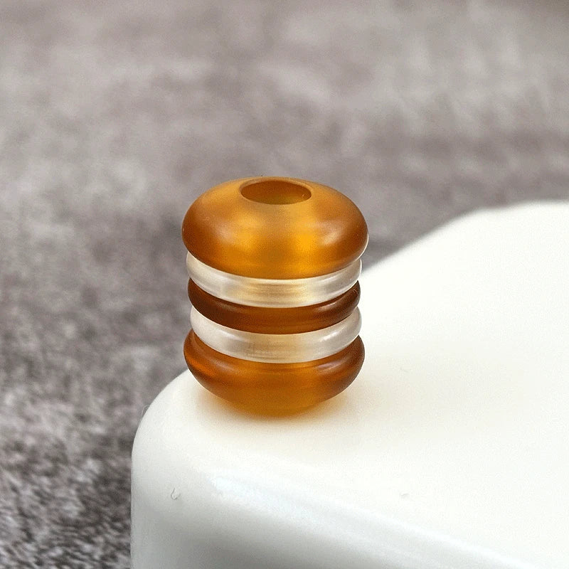 Ultem PEI Acrylic Knife Lanyard Bead Keychain  Parachute Cord Pendant DIY 07FC0E-D4 - KOEEK
