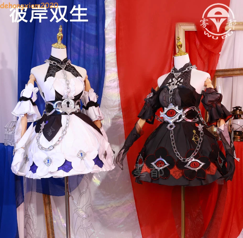 Honkai Impact 3 Seele Vollerei Dress Skirt Outfit Women Cosplay Costume Clothing 07FC0E-D4 - KOEEK