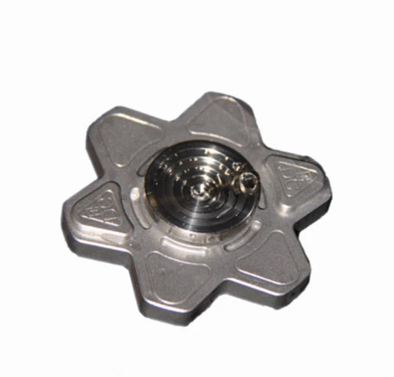 Titanium Alloy Hand Twisting Spinning Top Gyro Gyroscope Bearing Spinner Toy 07FC0E-D4 - KOEEK