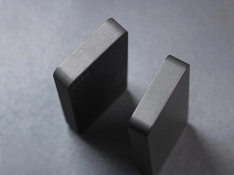 1PCS TC4 Titanium Alloy Block Rectangular Paperweight Stress Relief Fidget Toy 07FC0E-D4 - KOEEK