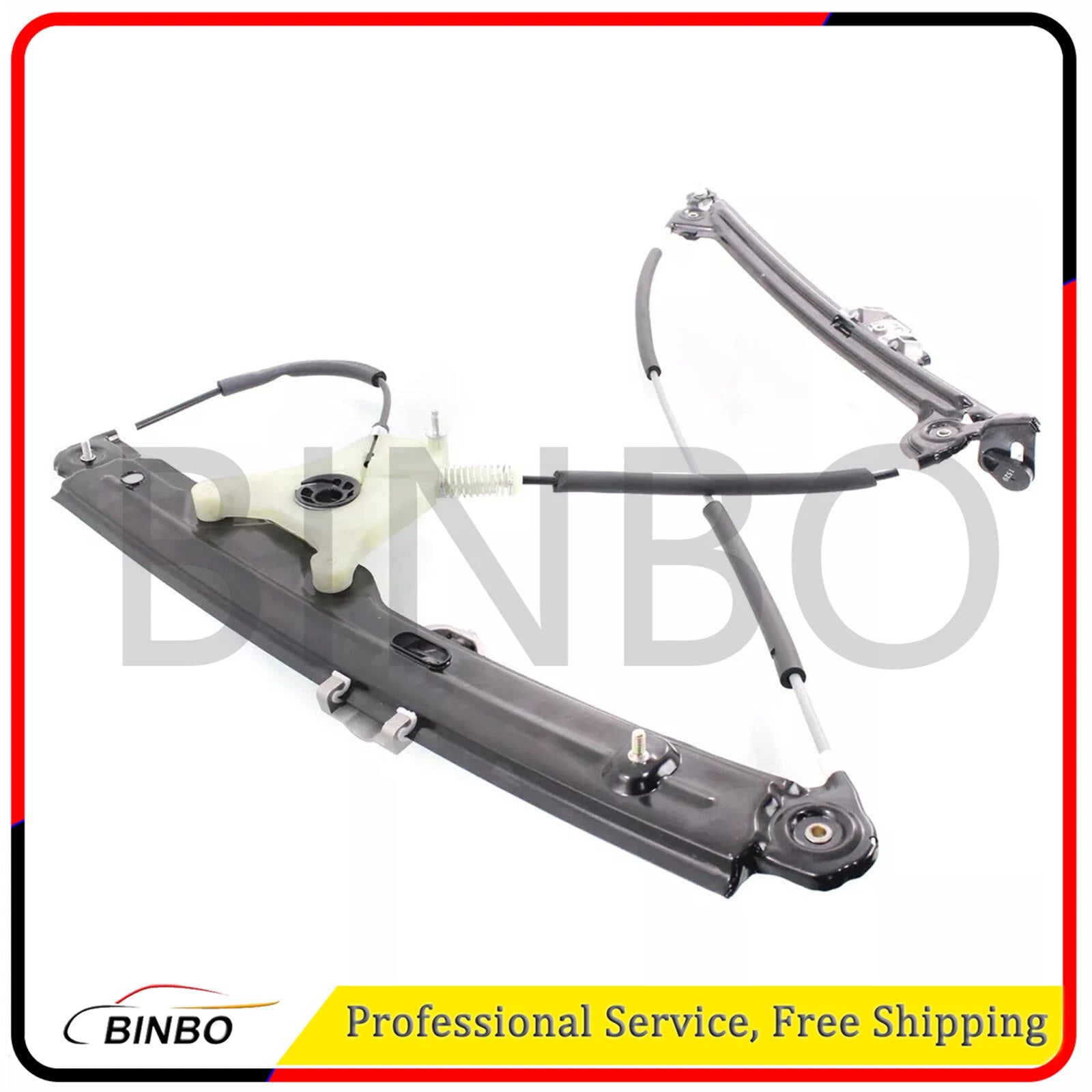 Power Window Regulator For 2010-2017 BMW 550i GT xDrive Front, Right Side 07FC0E-D4 - KOEEK