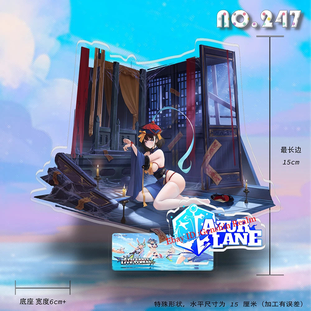 Anime Azur Lane ROC Hwah Jah Desktop Stand Figure Collection Decor Gift 07FC0E-D4 - KOEEK