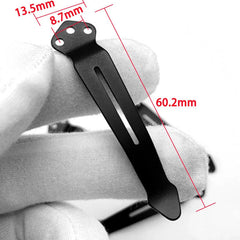 Titanium Deep Carry Pocket Clip for Benchmade 940 943 941 580&581 Folding Knifes 07FC0E-D4 - KOEEK