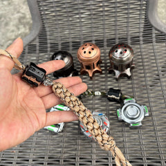 Pendant EDC Fidget Spinner Stress Relief Adult Stress Relief Metal Spinning Toys 07FC0E-D4 - KOEEK