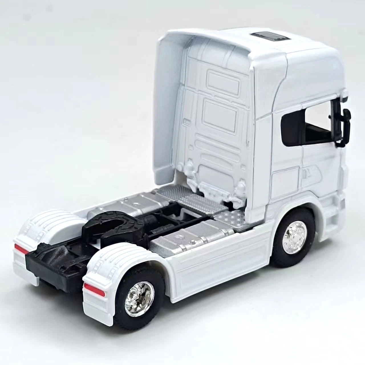 1/64 Scania V8 R730 white Semi Tractor OnlyTruck Diecast Metal Model Collectible 07FC0E-D4 - KOEEK