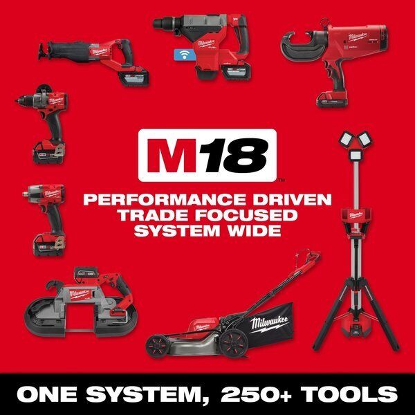 nyt Milwaukee Tool 49-16-2741 23 In. Børstetilbehør til M18 Fuel Quik-Lok