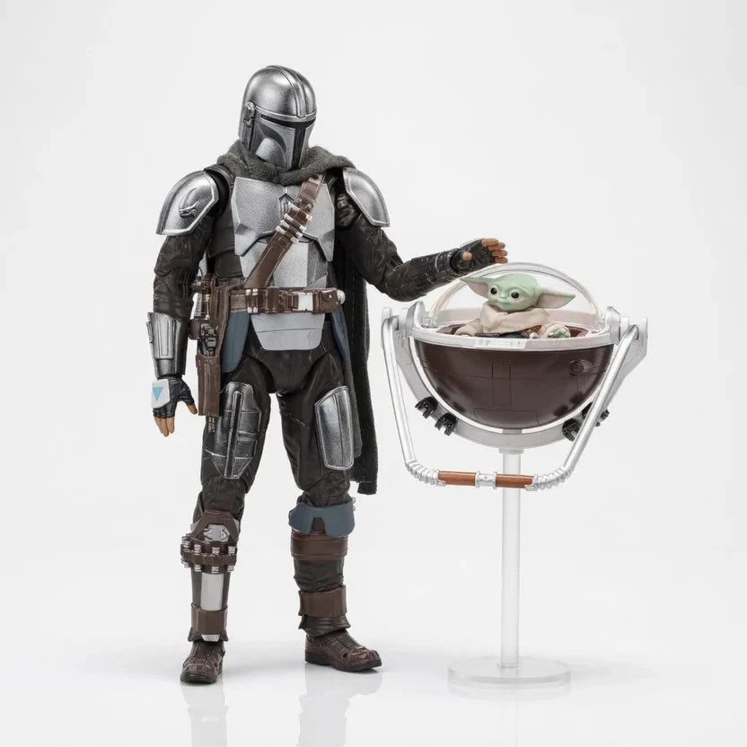 ZD Toys Star Wars The Mandalorian & Grogu 1/10 Scale 7" Action Figure Set ZD_TOYS - KOEEK
