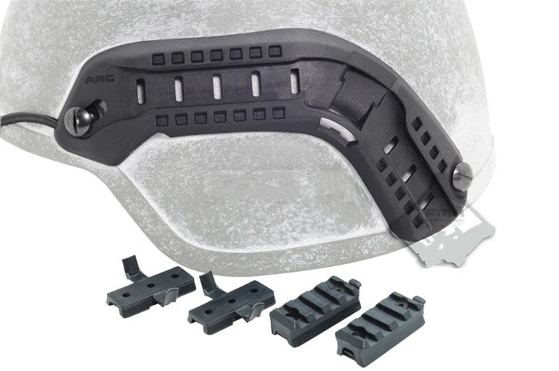 MICH2000 Tactical Helmet ACH ARC Accessory Rail Combat Helmet With Bungees 07FC0E-D4 - KOEEK