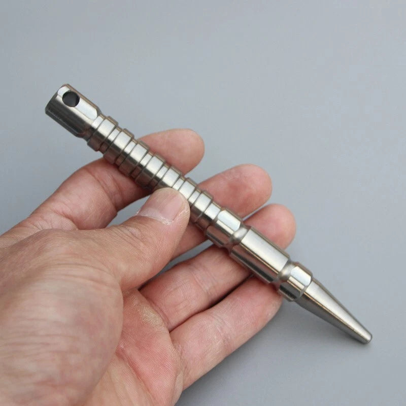 Titanium Alloy Stick Collection Multi-functional Portable Stick Outdoor Tool 07FC0E-D4 - KOEEK