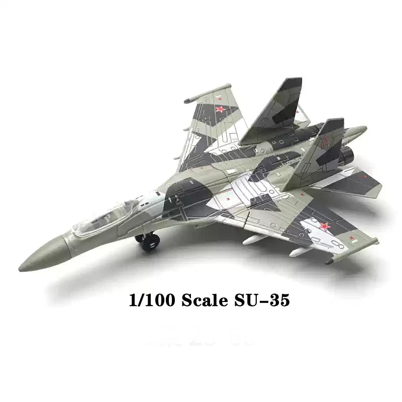 F-14、SU-57、B-2、Leopard 2A7、T-14、T-90、SU-35 Fighter Plastic Painted Unassembled 07FC0E-D4 - KOEEK