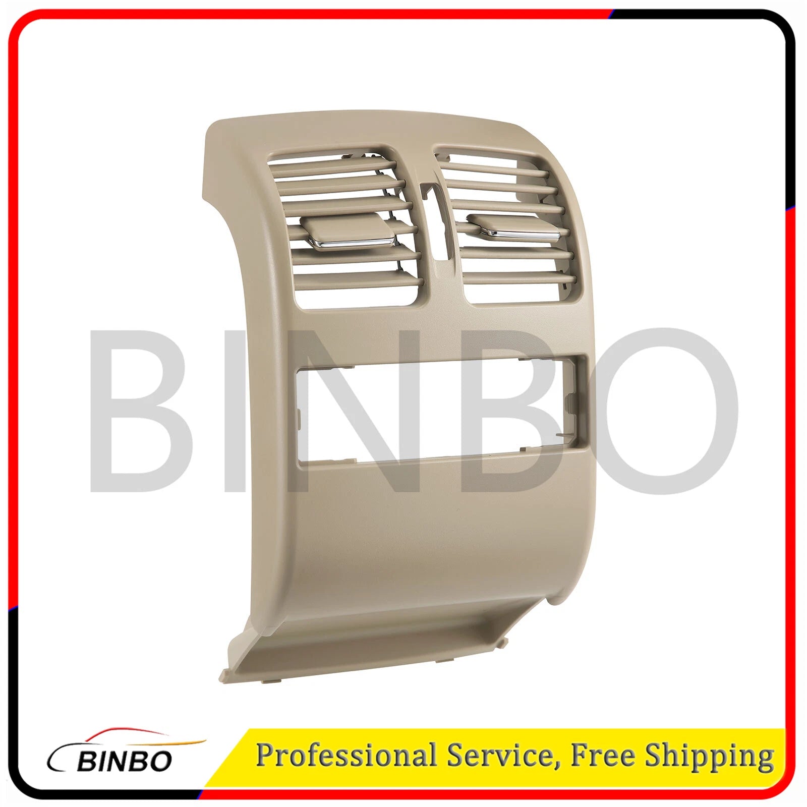2048304654 For Mercedes Benz X204 GLK Class Beige Grille Center Console Rear 07FC0E-D4 - KOEEK