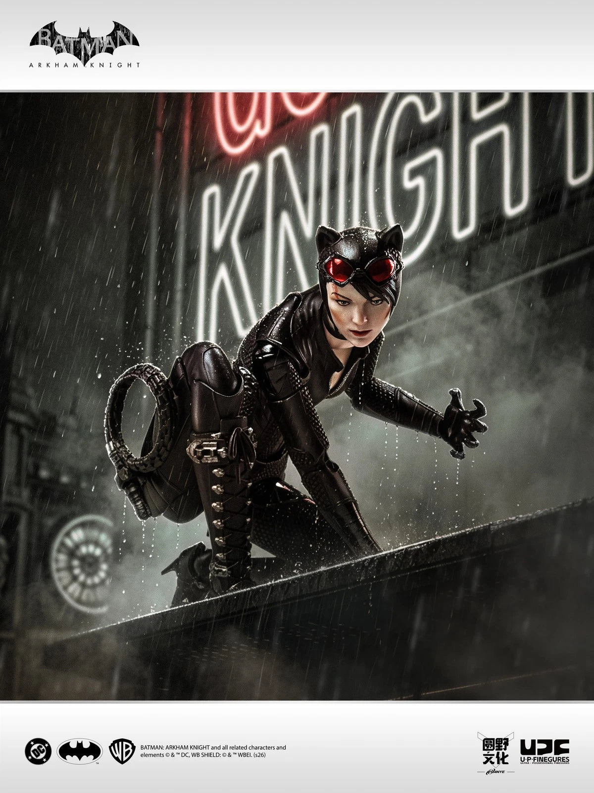 First Batch LPZZ UPFinegures Batman Arkham Knight Catwoman 1/12 Action Figure UPFINEGURES - KOEEK
