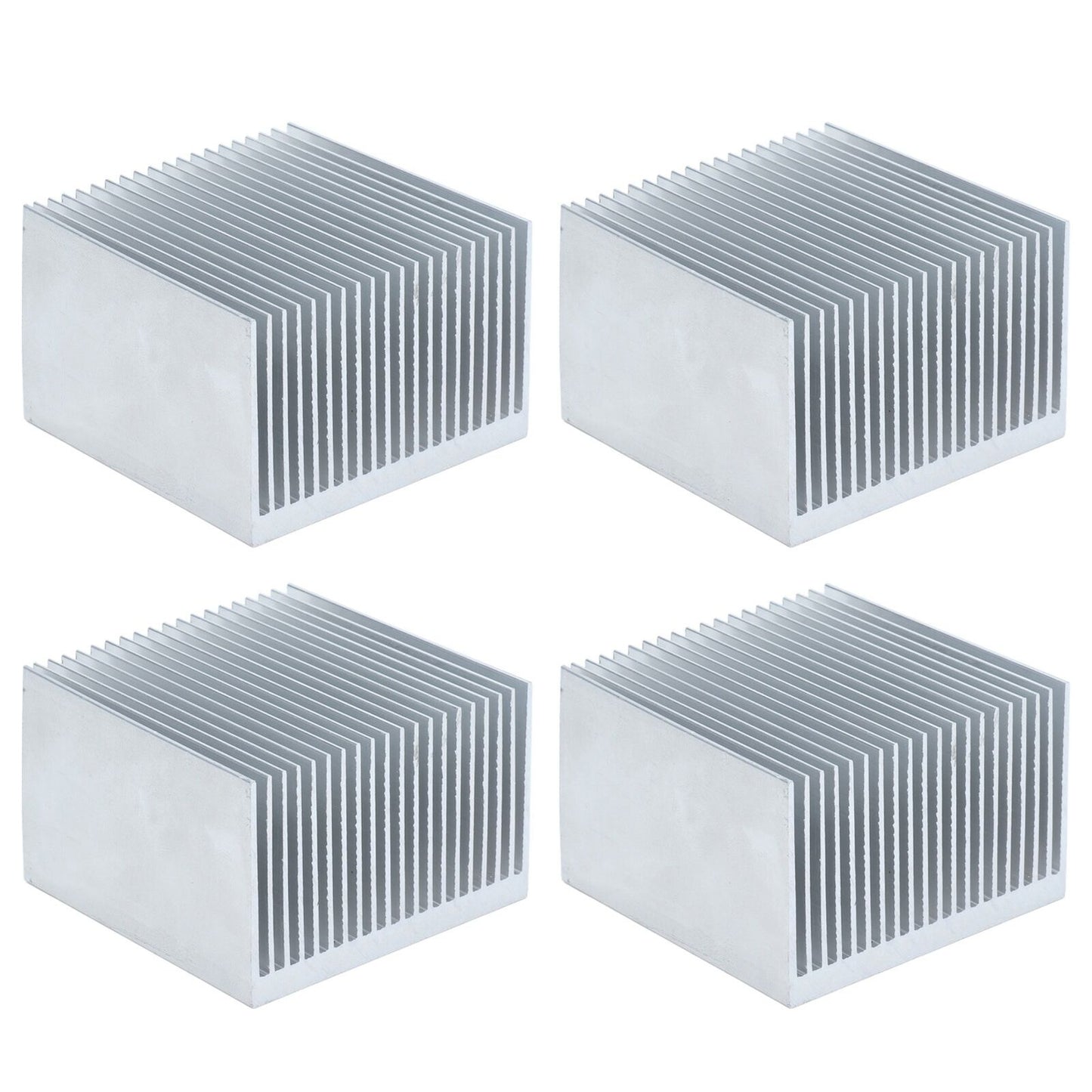 new 4Pcs/set Cooling Fins Aluminum Heatsink Heat Sink For Electronics CPU Modules koeek - KOEEK