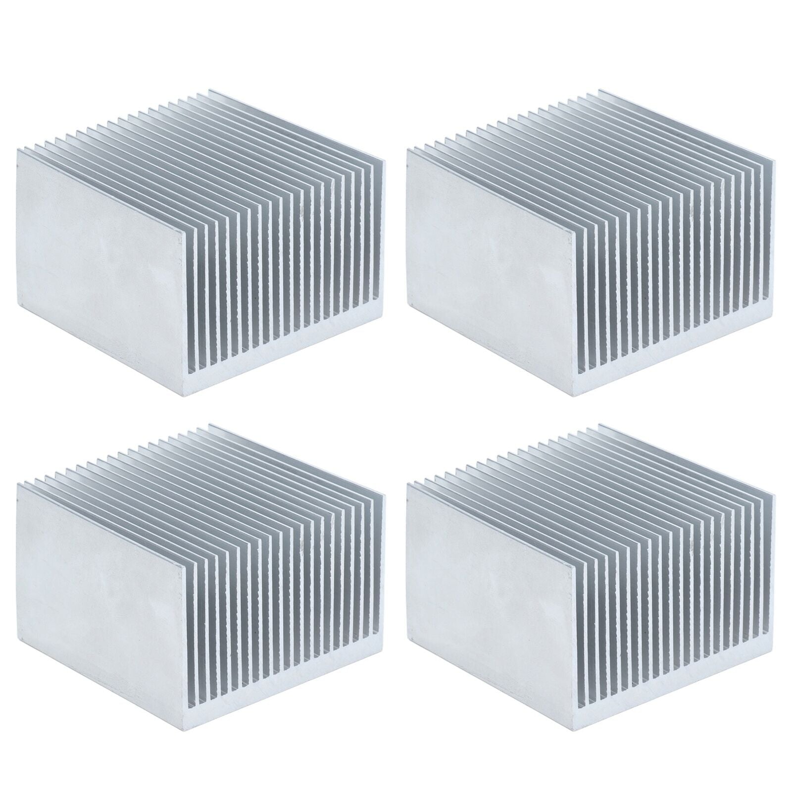 new 4Pcs/set Cooling Fins Aluminum Heatsink Heat Sink For Electronics CPU Modules koeek - KOEEK