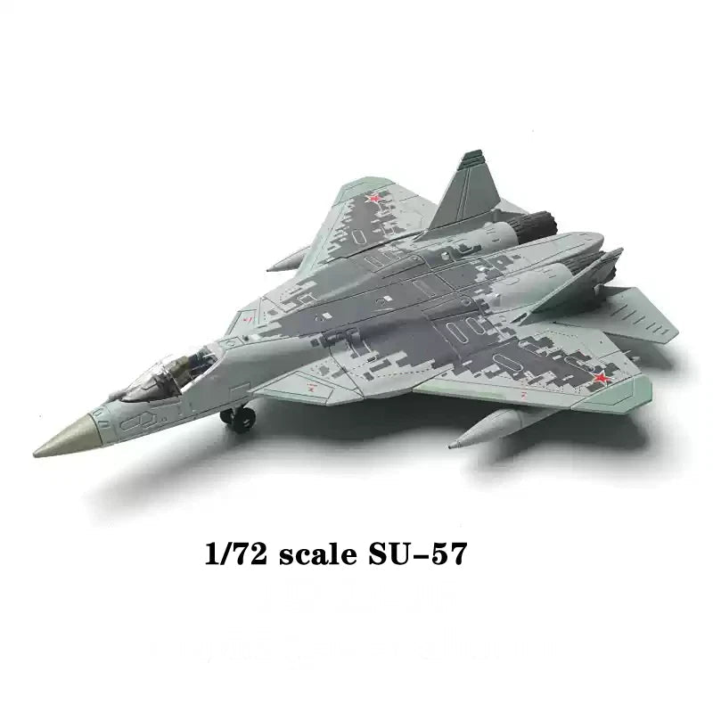 F-14、SU-57、B-2、Leopard 2A7、T-14、T-90、SU-35 Fighter Plastic Painted Unassembled 07FC0E-D4 - KOEEK