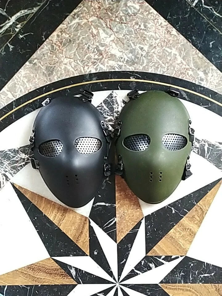 Cosplay Tactical Airsoft Paintball Full Face Mask Outdoor Sport Protective Mask 07FC0E-D4 - KOEEK
