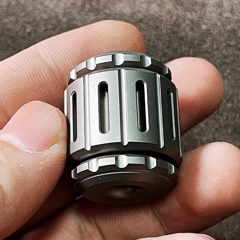 EDC Titanium Rotate Pendan Paracord Knife Cord Bead DIY Necklace Bracelet Bead 07FC0E-D4 - KOEEK