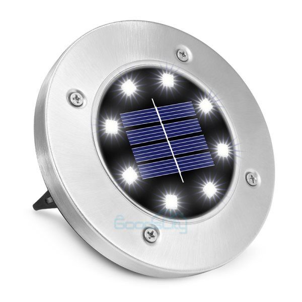 nye Luces LED Solares de Patio Lampara Solares Patios Luz Solar til Jardin Césped