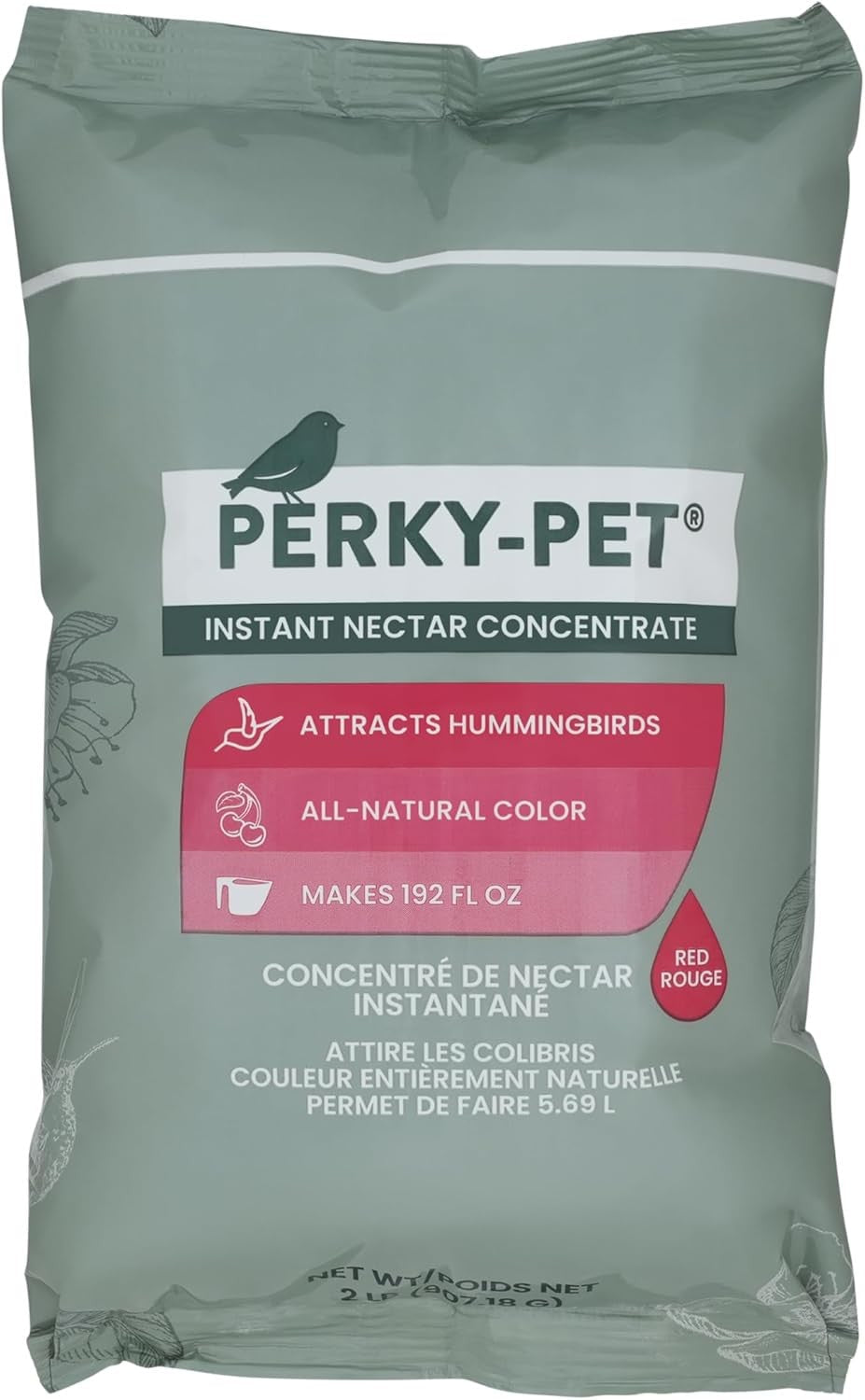 new Perky-Pet 244SFB Hummingbird Instant Nectar Powder Concentrate - 2lb - Makes... PERKY-PET - KOEEK