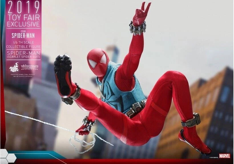 Hot Toys VGM34 Marvel's Spider-Man (Scarlet Spider Suit) 1/6 Action Figure HOT_TOYS - KOEEK