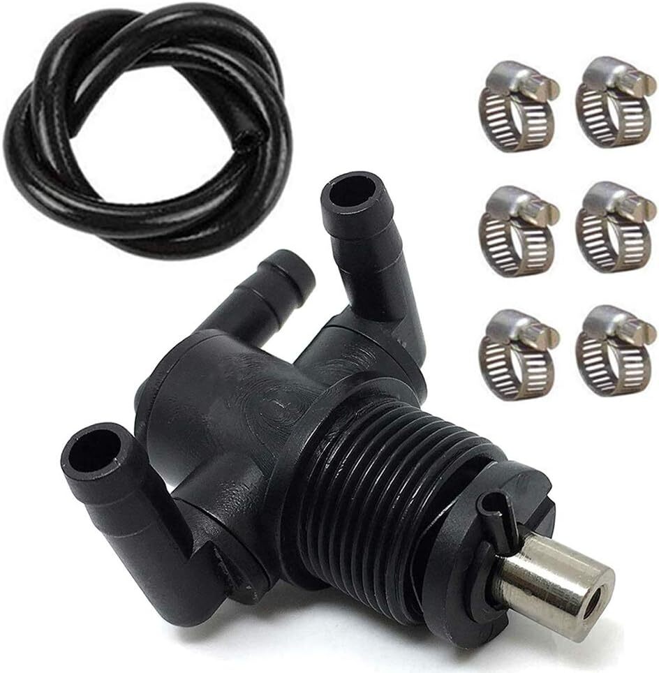 new  3 Way Petcock Tank Fuel Shut-off Valve Switch for Polaris ATV Sportsman... 07FC0E-D4 - KOEEK