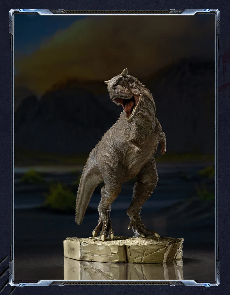 Official Limited 1:20 Carnotaurus Dinosaur Brass Statue Figure Model Collection 07FC0E-D4 - KOEEK