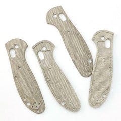 1set Handle Patch Micarta Scales for Benchmade Mini Griptilian 555-556-557 Knife 07FC0E-D4 - KOEEK