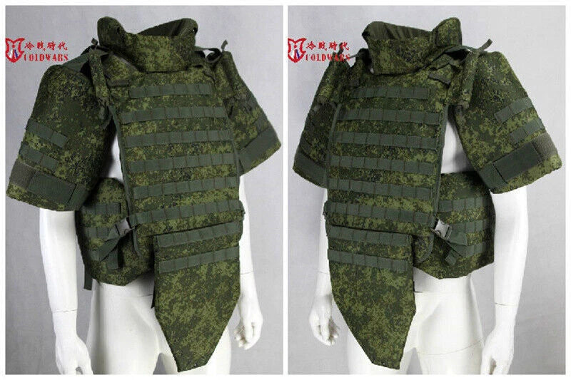 Russian Tactical 6b45 Bulletproof Vest EMR Combat Gear Protective Molle Bag Set 07FC0E-D4 - KOEEK