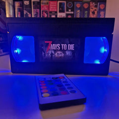 Gaming Designs LED VHS Video Tape Light Lamp Birthday Christmas Gift Idea Retro 07FC0E-D4 - KOEEK