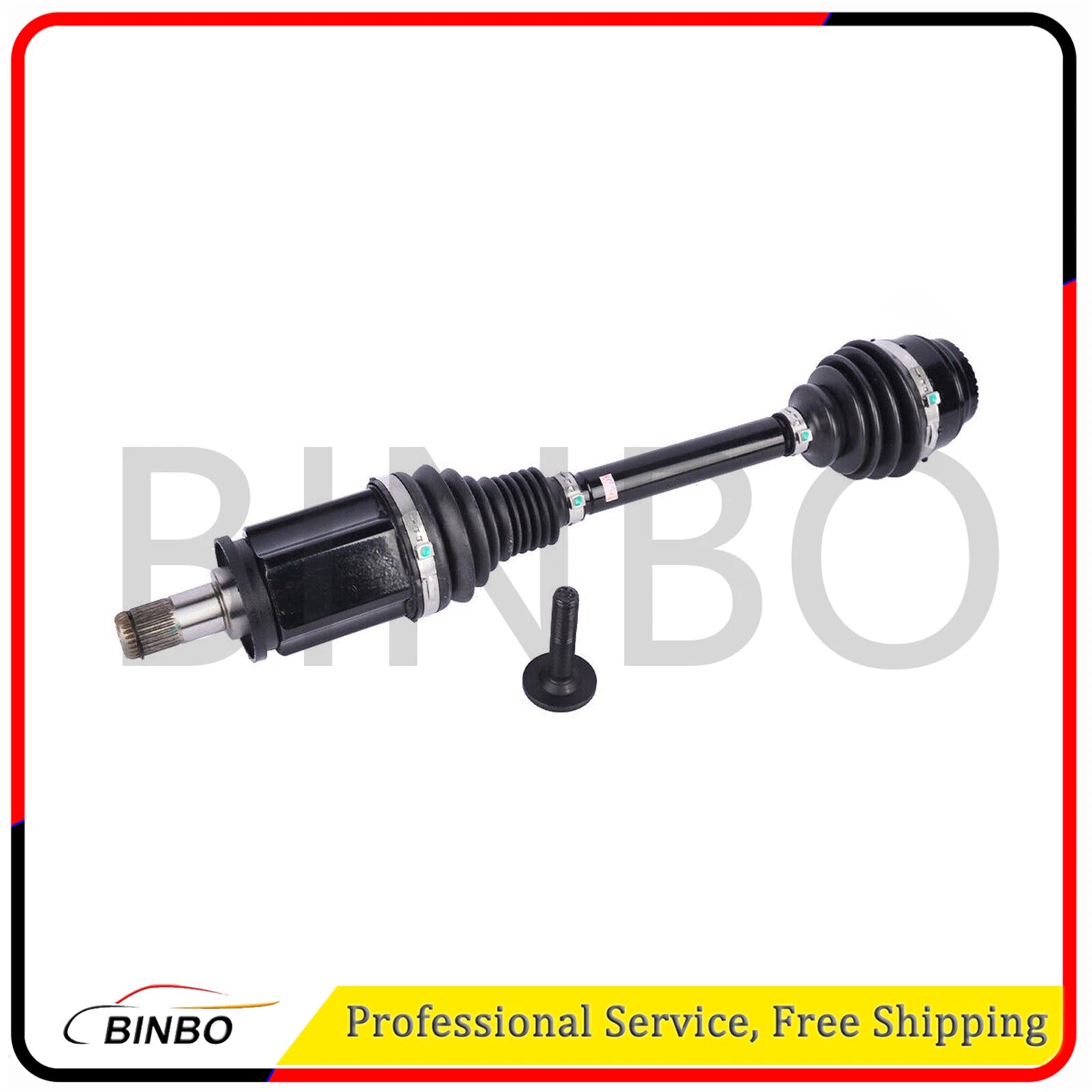 31608639519 Front Left Driver Side Axle Shaft FOR 17-20 BMW 740i 740i xDrive 07FC0E-D4 - KOEEK