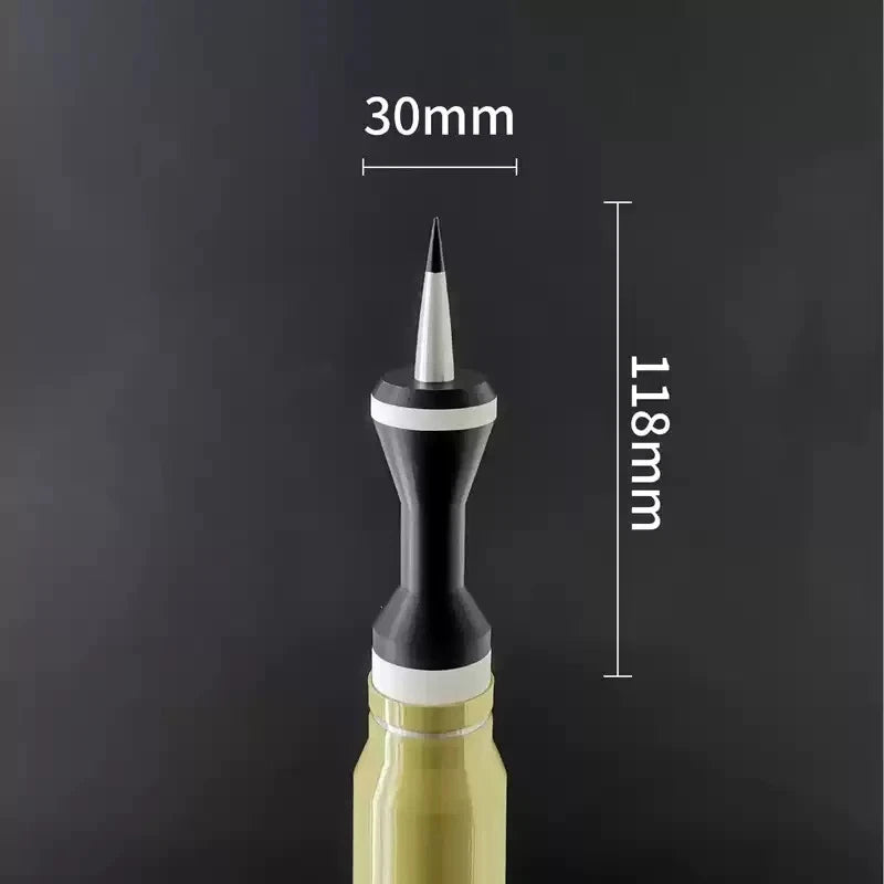 1:1 A-10 30mm Armor Piercing Shell Model Warthog Cannon Round Replica 07FC0E-D4 - KOEEK