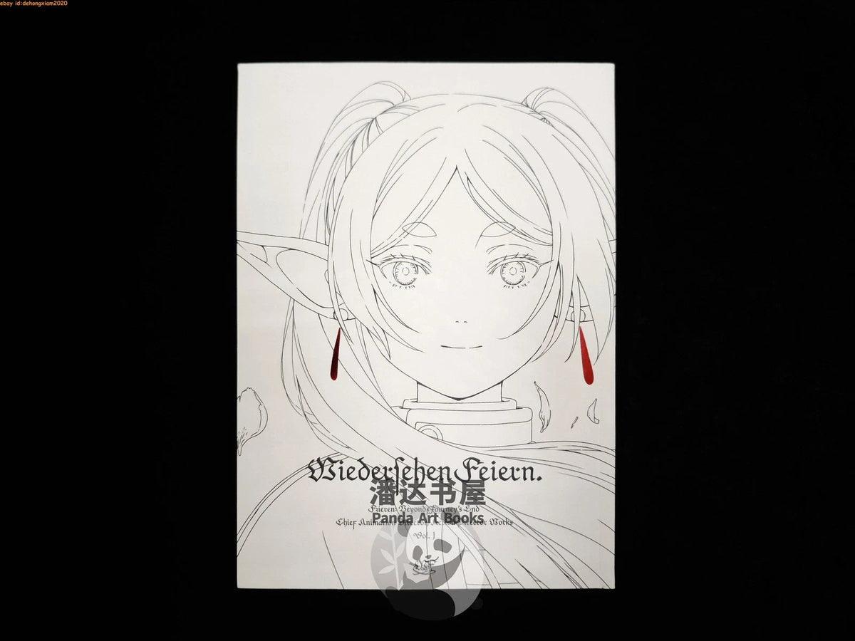 Anime Frieren Beyond Journeys End Picture Album Illustration Line Art Collection 07FC0E-D4 - KOEEK