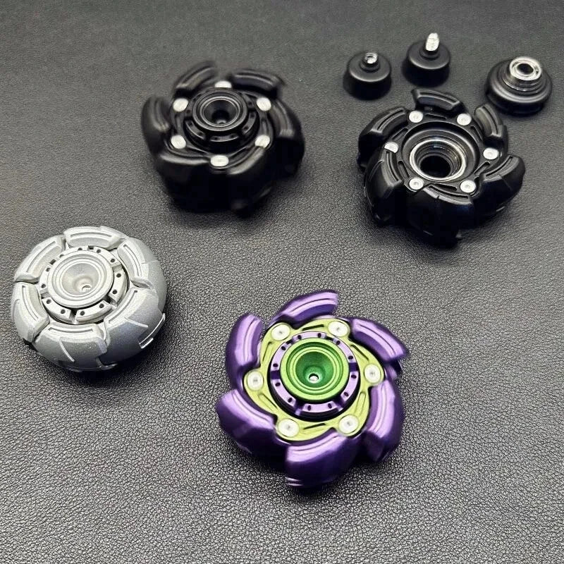 EDC Deformation Mecha Fidget Hand Spinner Alloy Stress Relief Fingertip Gyro 07FC0E-D4 - KOEEK