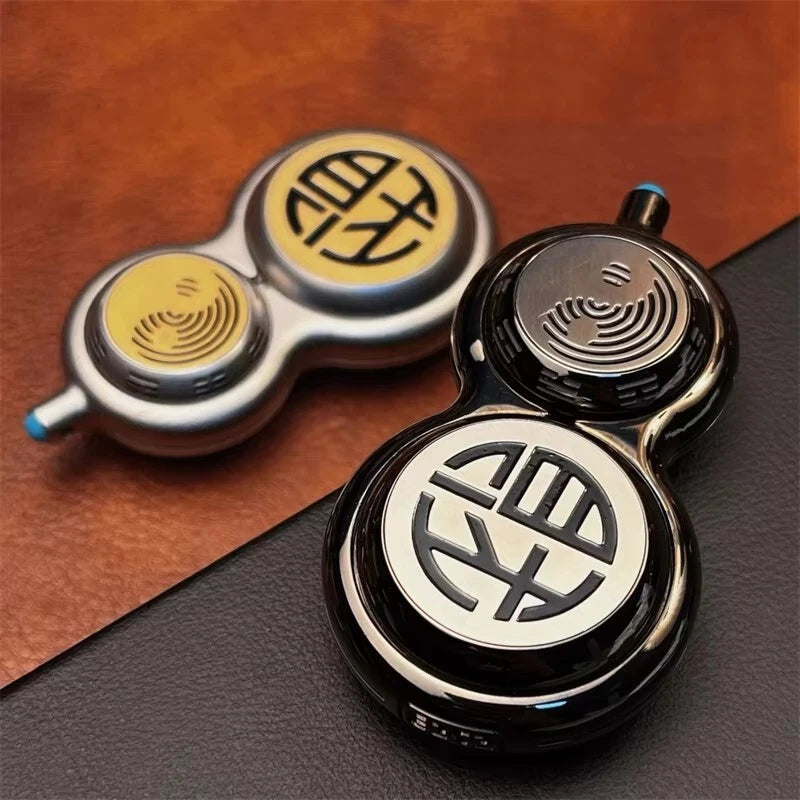 Multifunctional Gourd EDC Fidget Toys Fun Mechanical Ratchet Fidget Spinner Gift 07FC0E-D4 - KOEEK
