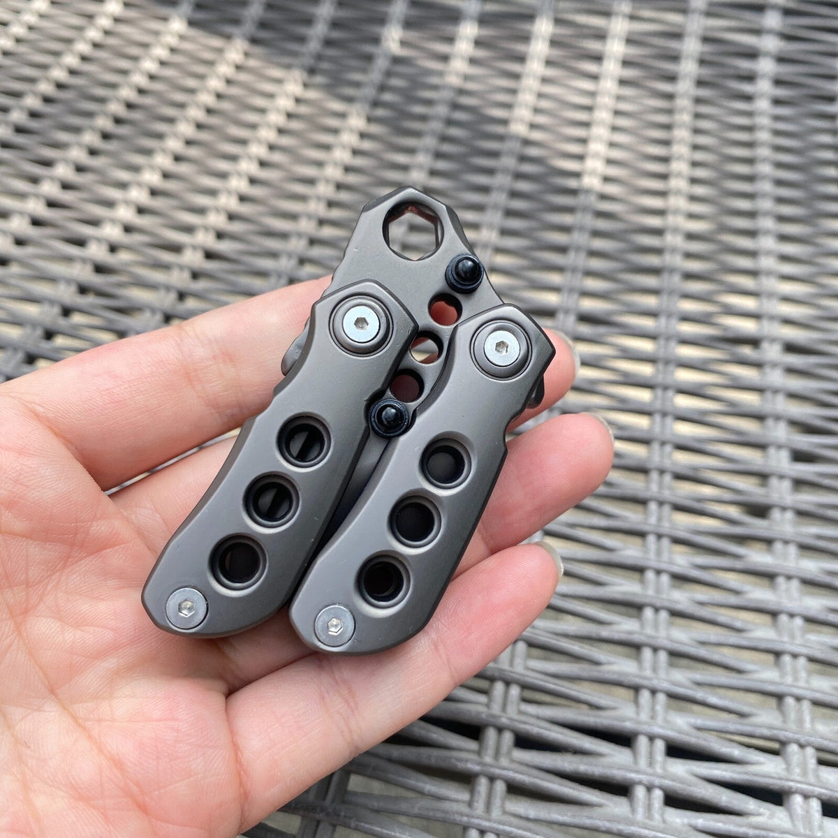 EDC Fidget Sliders Fidget Toys Stress Relief for Adults Metal crowbar Fidget 07FC0E-D4 - KOEEK