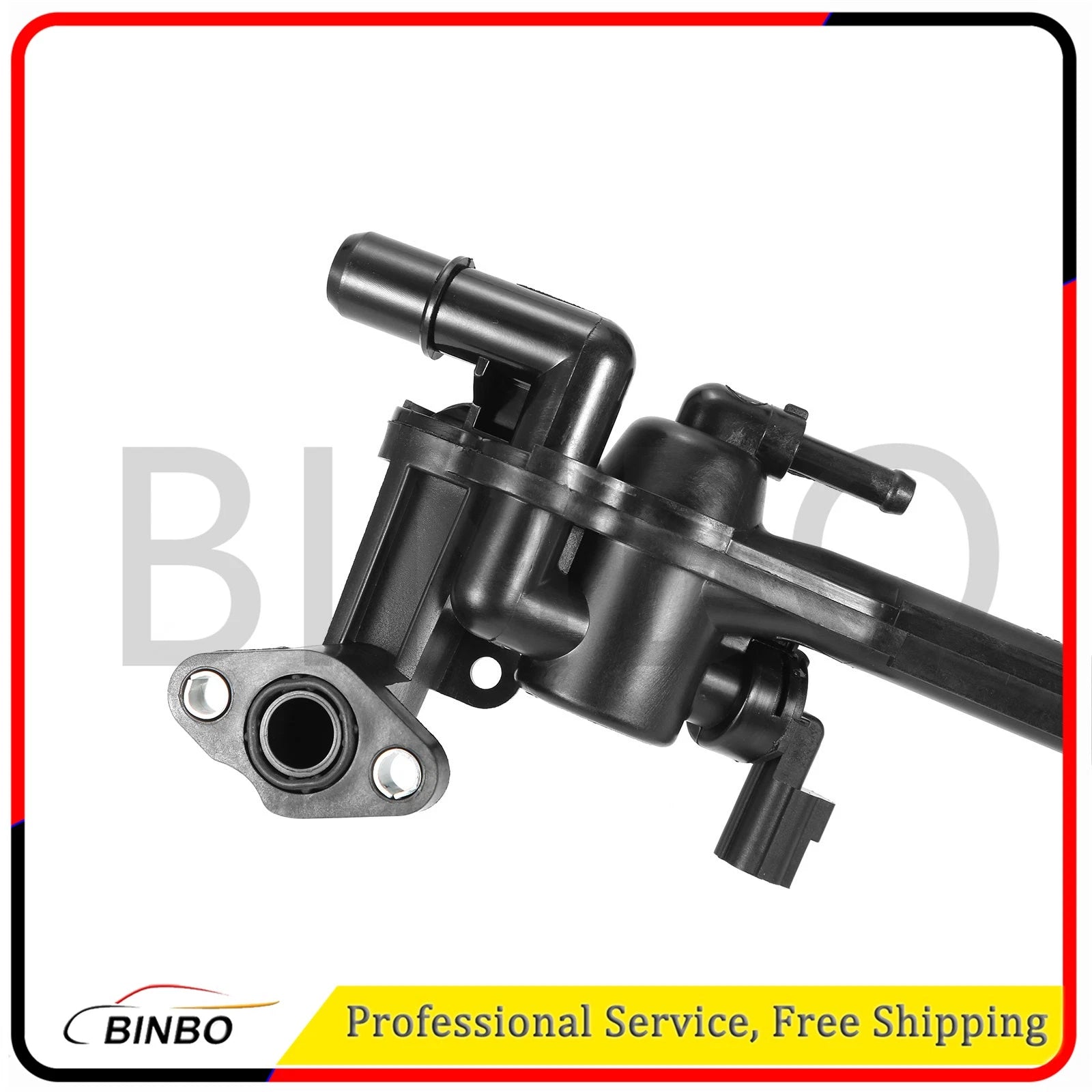 Coolant Flange Outlet Pipe with Temp Sensor LR018273for Land Rover LR4 RR Sport 07FC0E-D4 - KOEEK