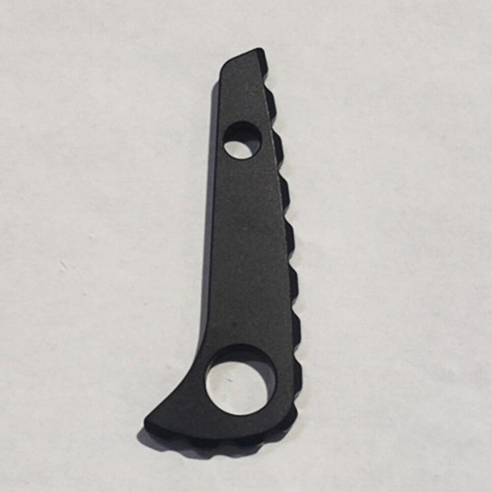 Anodized Black Titanium Back Spacer For Spyderco Paramilitary 2 (C81) PM2 Knife 07FC0E-D4 - KOEEK
