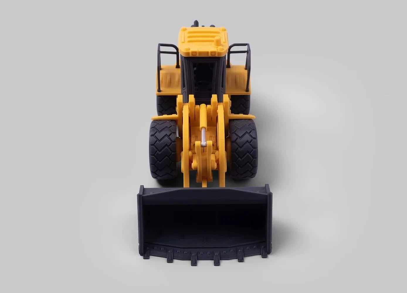 1:48Wheel Loader Model 3D Printed Assembly Engineering Vehicle DisplayOrnament 07FC0E-D4 - KOEEK