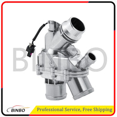 Upgraded Aluminium Thermostat Housing for Land Rover Range Rover 3.0L LR117568 07FC0E-D4 - KOEEK