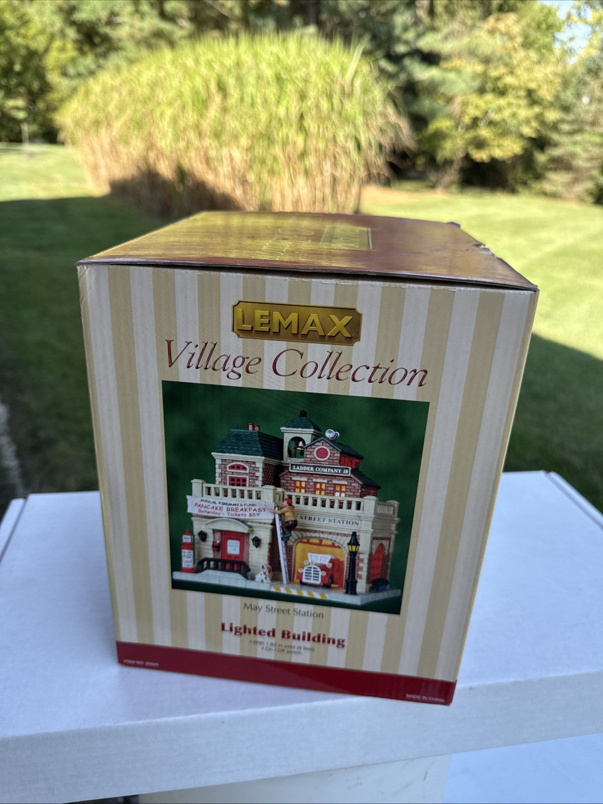 Lemax Caddington Village #95845 2009 May Street Station Lighted Building NOS LEMAX - KOEEK