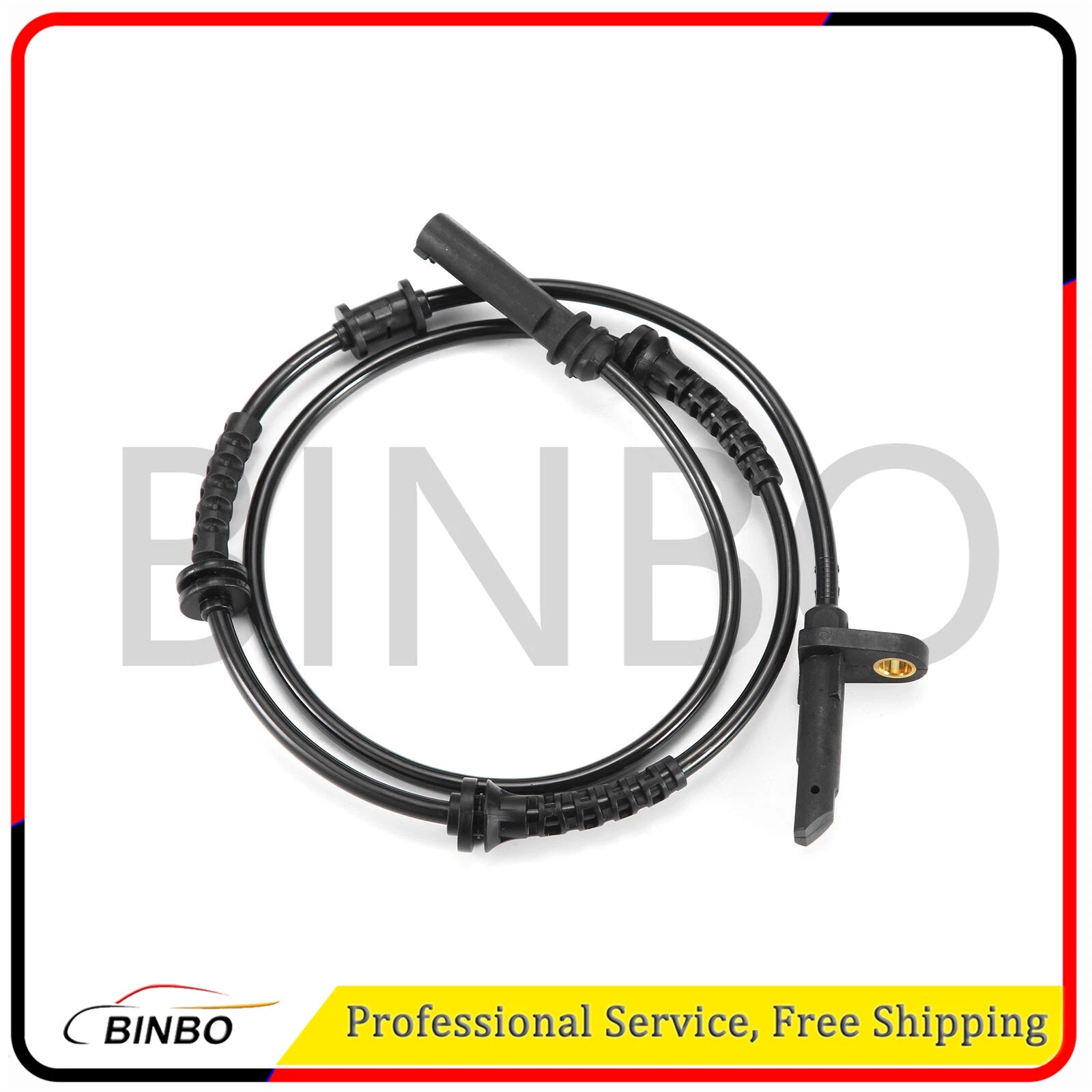 Rear Left / Right ABS Wheel Speed Sensor for BMW 740i 740Li 750i ActiveHybrid 7 07FC0E-D4 - KOEEK