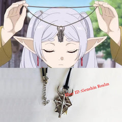 Anime Frieren: Beyond Journey's End Scepter Badge Cosplay Pendant Necklace 07FC0E-D4 - KOEEK
