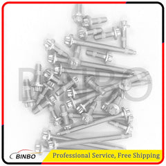 For BMW E80 E88 E90 E91 E92 F23 F80 F61 X4 X5 X6 Z4 Oil Pan Bolt Set 11132210959 07FC0E-D4 - KOEEK